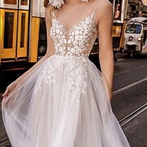 Tulle Wedding Dress Size 2